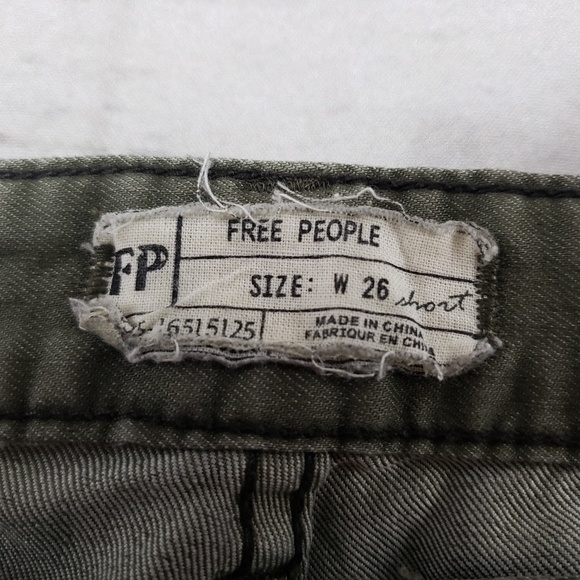Free People Jeans Size W26 Short Women Denim Pants - Picture 6 of 7